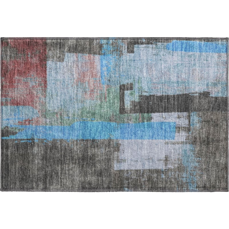 Premium Washable Super Soft Abstract Contemporary Mayfield Rug