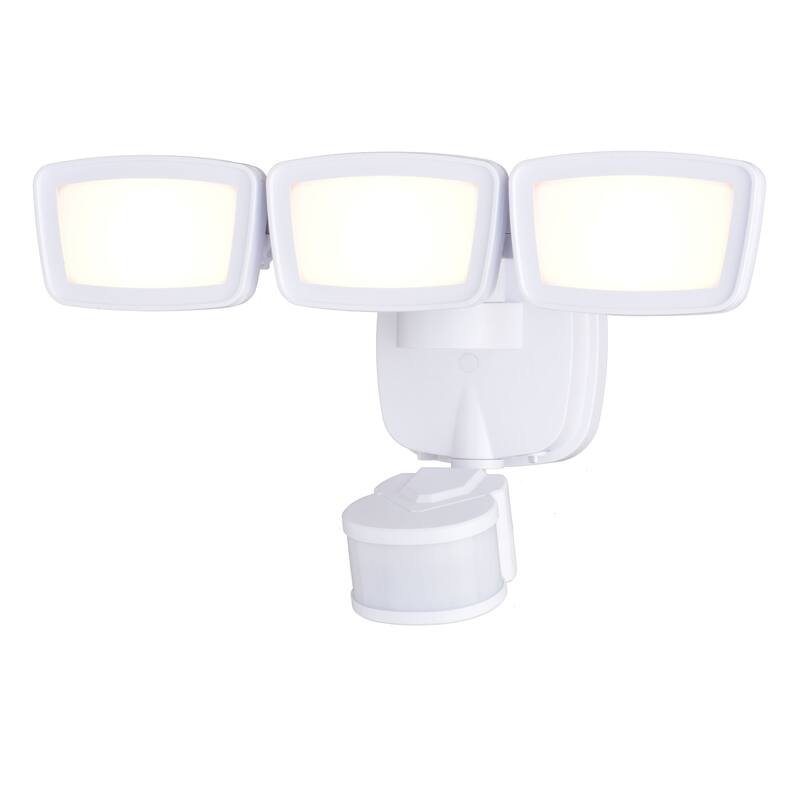 Vaxcel Lighting T0702 Outdoor Security 3 Light 13" Wide Adjustable LED