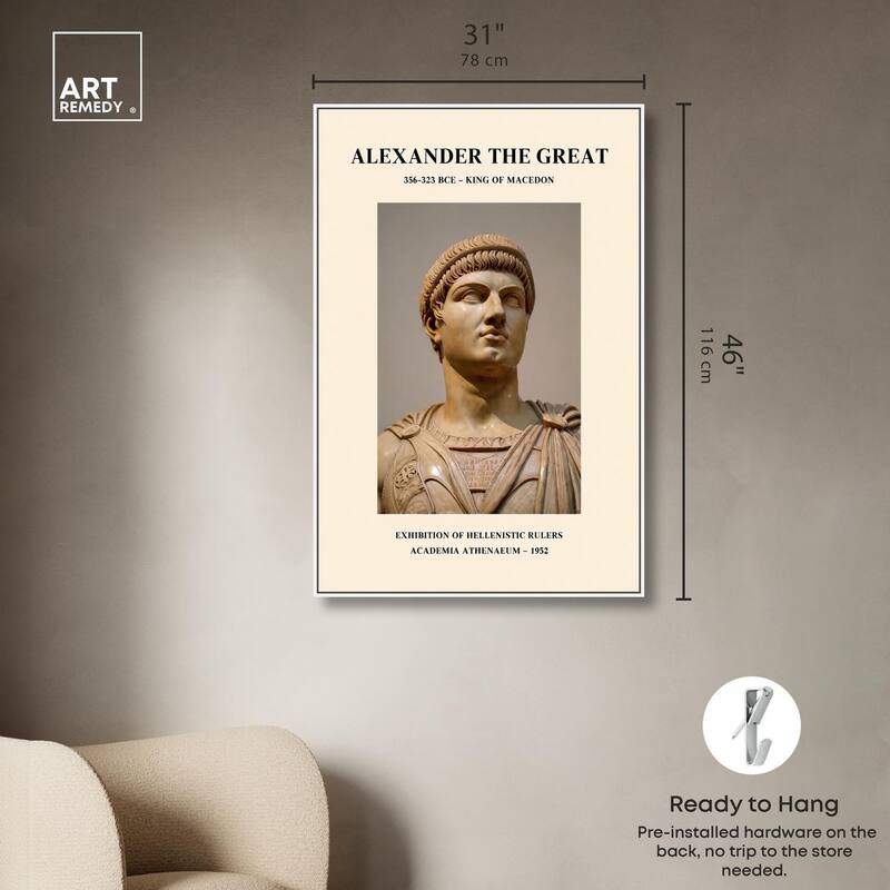 Alexander the Great Canvas by Art Remedy