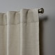 preview thumbnail 35 of 37, Nicole Miller Mellow Slub Textured Hidden Tab Top Panel Pair