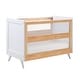 preview thumbnail 15 of 40, BreathableBaby Breathable Mesh 3-in-1 Convertible Crib, Greenguard Gold Certified Beech & White