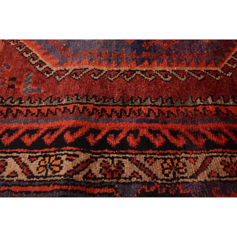 ECARPETGALLERY Hand-knotted Andelz Red Wool Rug - 4'6 x 7'3