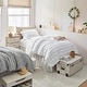 preview thumbnail 5 of 26, Snowball® Chunky Bunny - Coma Inducer® Oversized Comforter Set White - Twin XL