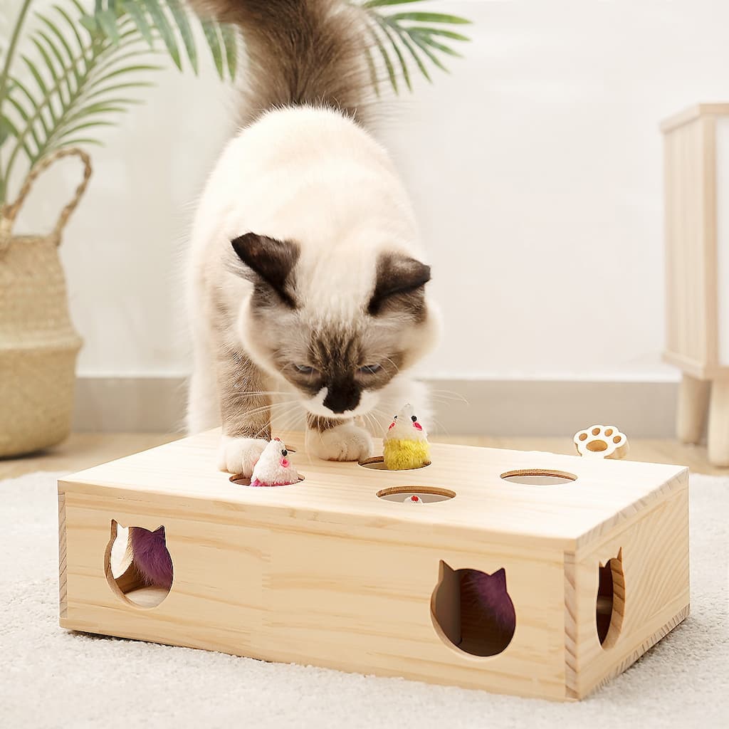 Cat Toys Interactive Whack - 13.2 in * 10.2 in * 3.9 in