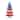 Puleo International 4 ft. Fiber Optic & LED Patriotic Artificial Christmas & July 4th Tree