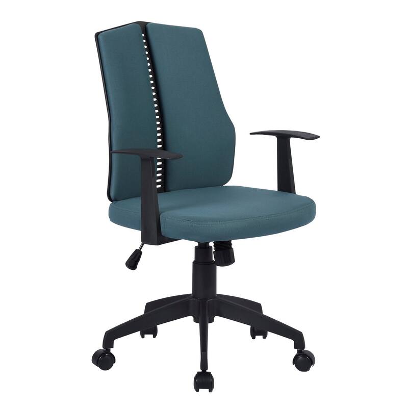 HomyLin Adjustable Home Office Chair Swivel Task Chair with Armrest and Lumbar Support