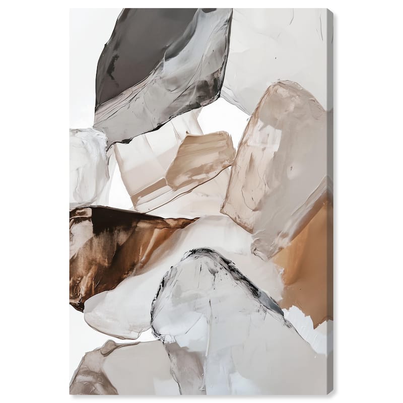 Sedimentary Hues II Canvas by Art Remedy, Gallery Wrapped - 20" x 30"