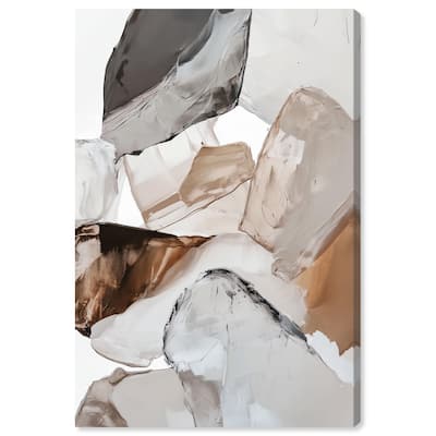 Sedimentary Hues II Canvas by Art Remedy, Gallery Wrapped
