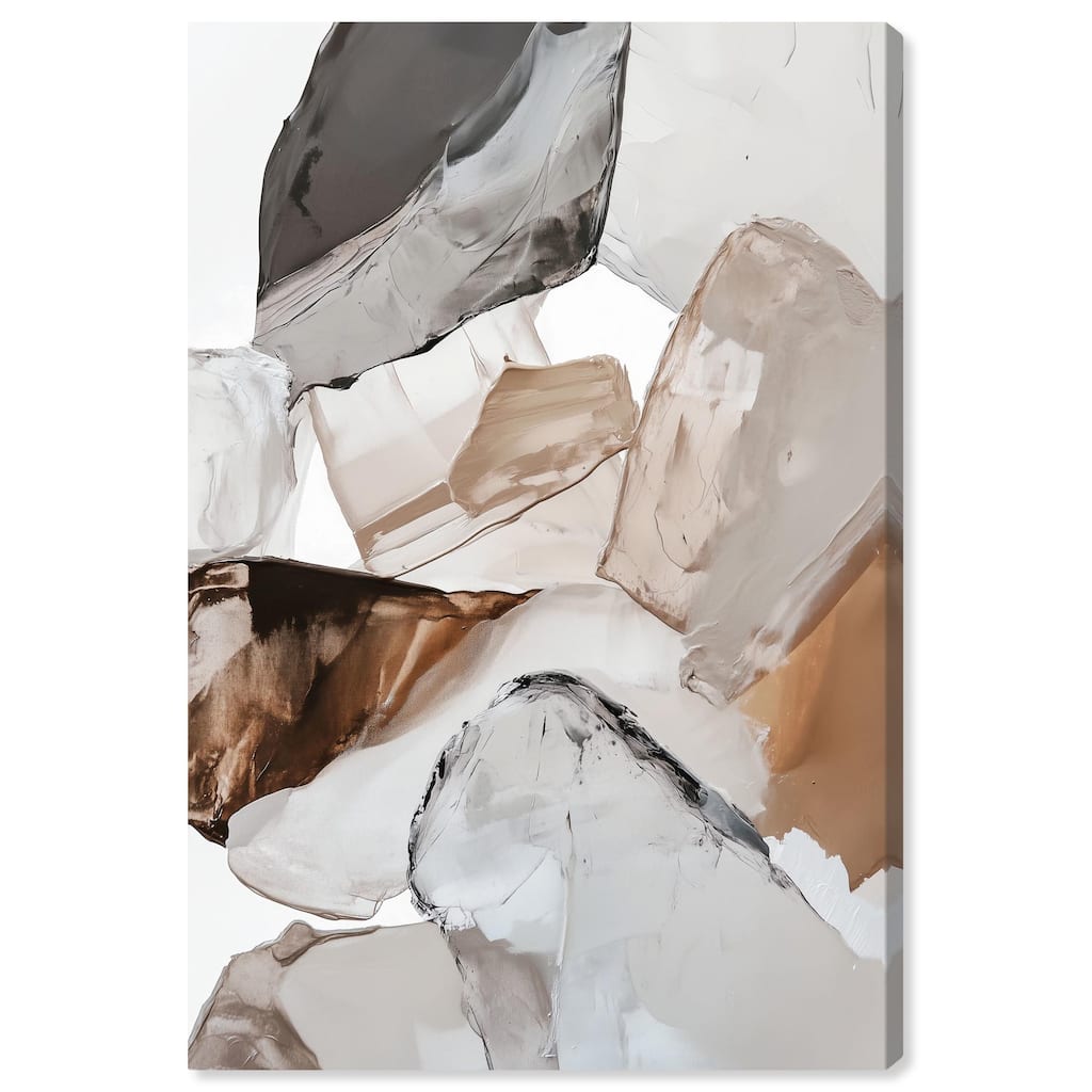Sedimentary Hues II Canvas by Art Remedy, Gallery Wrapped