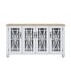 preview thumbnail 13 of 34, 63" Vintage Style Wood Kitchen Accent Buffet Sideboard Cabinet - 63" in Width