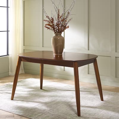 SAFAVIEH Home Arran Extendable Dining Table - 63"W x 35"D x 29"H