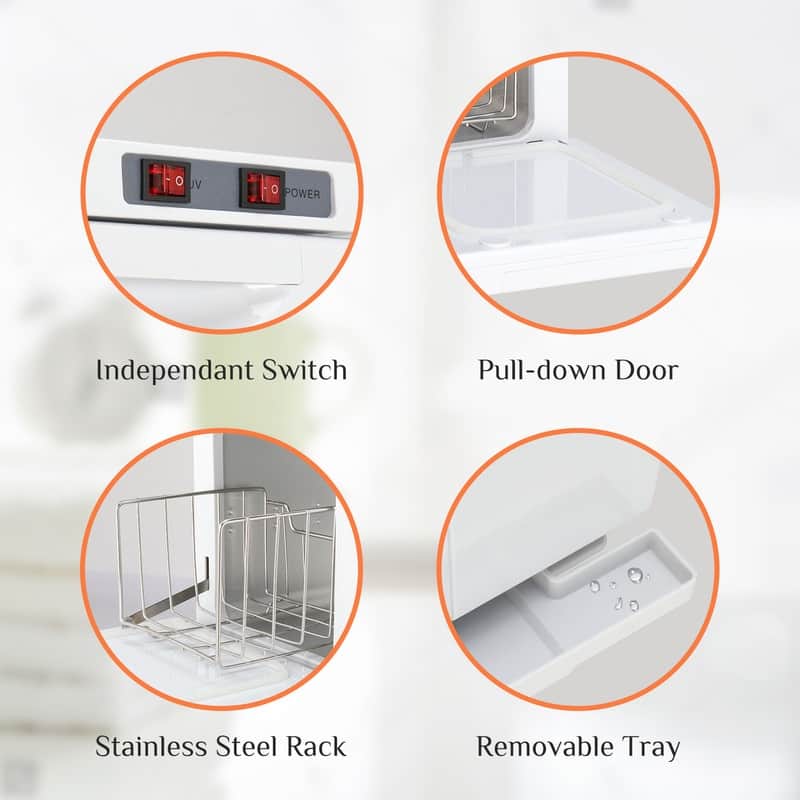 Hot Towel Warmer for Facials Massage, Aluminum Chamber, Salon Beauty Spa Barbershop Equipment