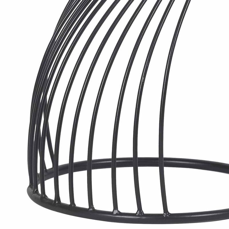 ADECO Metal End Table Side Nightstand Gold Accent Coffee Table Stools