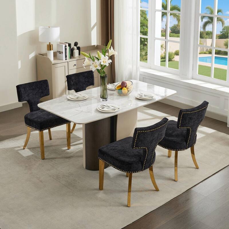 Mid Century Modern Dining Chairs Set of 2