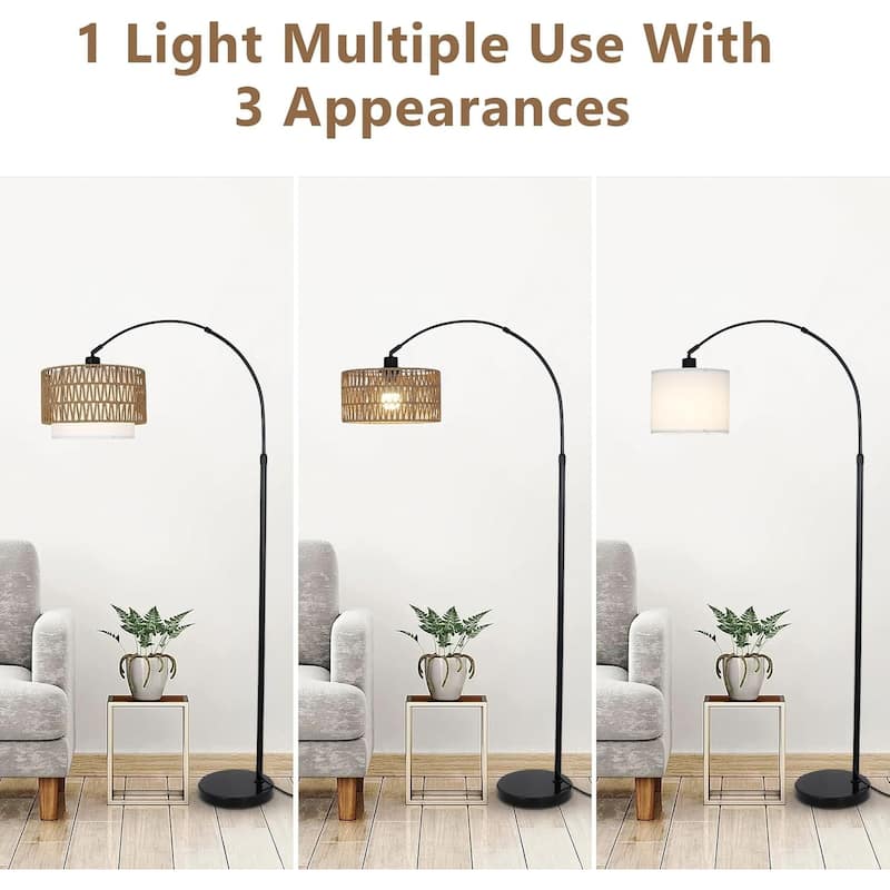Modern LED Floor Lamp with Dimmable Bulb