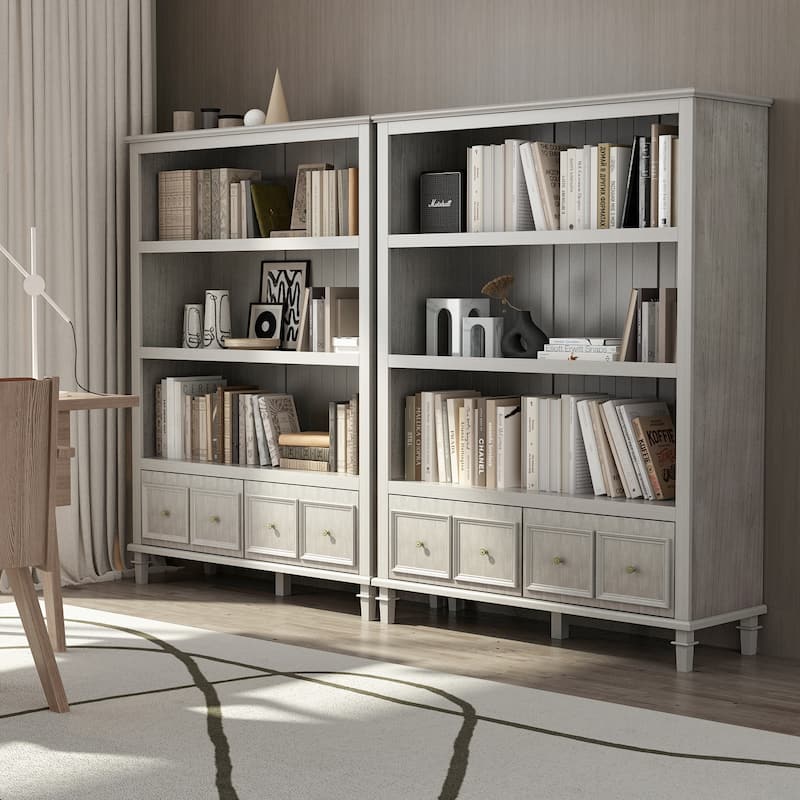 Storage Cabinet Bookcase Buffet Sideboard Living Room Kitchen Entryway