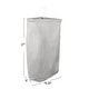 preview thumbnail 10 of 27, Household Essentials Door Hanging Laundry Bag with Loop Handle