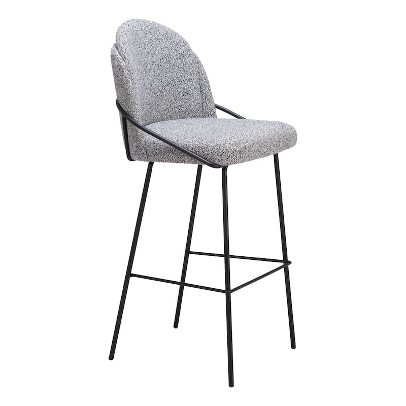Jambi Barstool Black & White