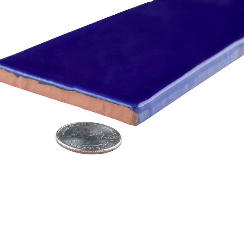Merola Tile Viva Azul 3" x 12" Ceramic Wall Tile