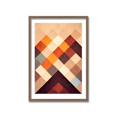 "The Pyramid" Framed Print Wall Art by Treechild