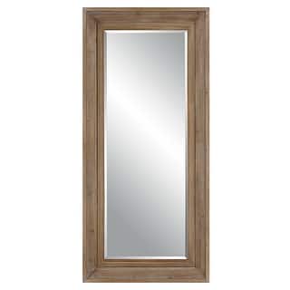 Uttermost Missoula Large Natural Wood Mirror - 32"W X 70"H X 3"D