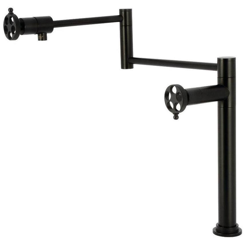 Kingston Brass KS470.RKZ Wendell 3 GPM Single Hole Pot Filler