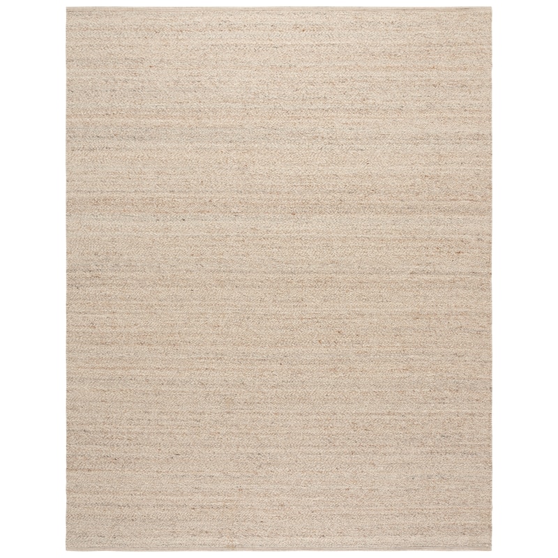 SAFAVIEH Hand-Woven Natura Stacey Transitional Wool Rug - 8' x 10' - Beige