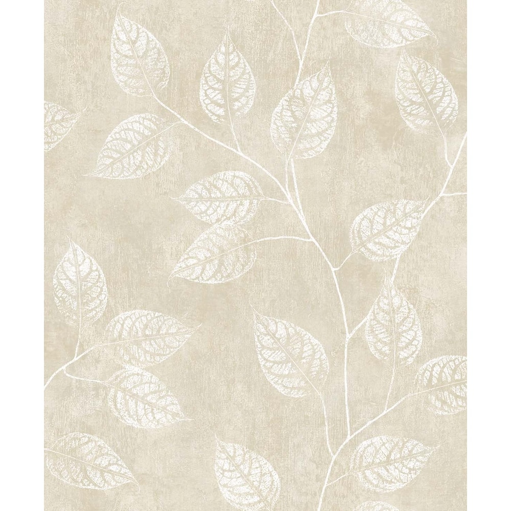 Seabrook Designs Branch Trail Silhouette Nonwoven Unpasted Wallpaper