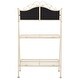 preview thumbnail 19 of 30, SAFAVIEH Outdoor Living Natum Victorian Iron 2-Tier Plant Stand. - 24.5" W x 15.8" L x 43" H