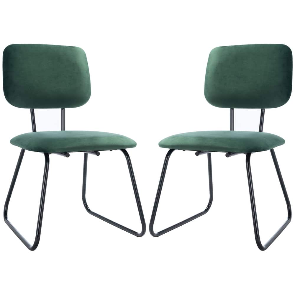 SAFAVIEH Gular Modern Side Chair (Set of 2) - 20.5" W x 25" L x 33.8" H - 21Wx25Dx34H