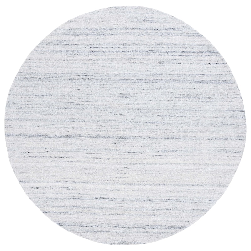 SAFAVIEH Handmade Outdoor Florência Micro-Loop Rug - 6' Round - Ivory