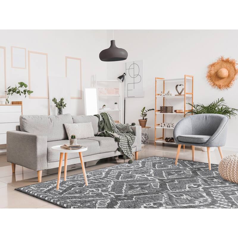 Liora Manne Malibu Ikat Indoor/Outdoor Rug