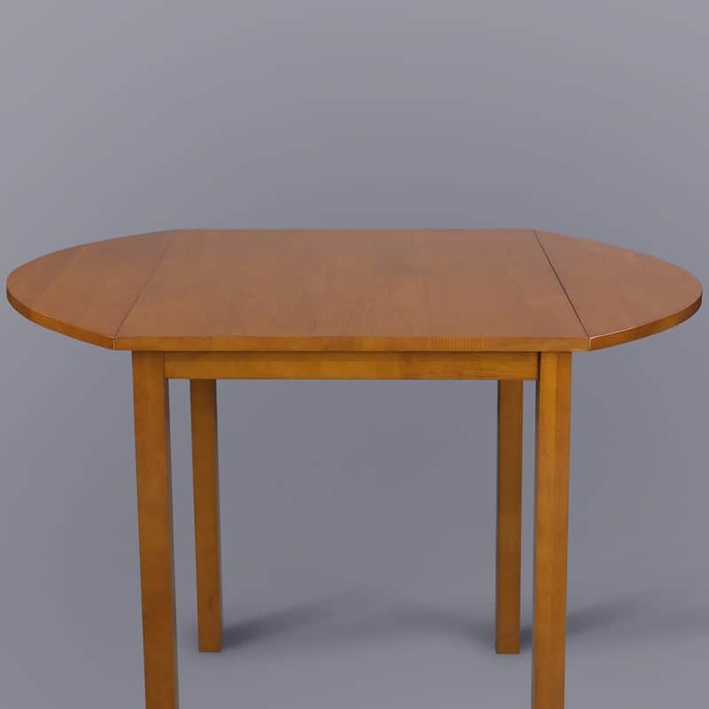 Wings Solid Wood Dining Room Drop Leaf Table - 39.25"W x 23.25"D x 29"H