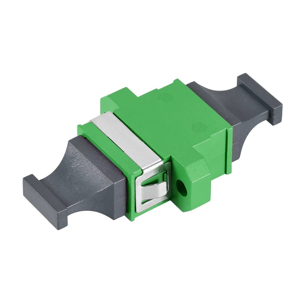 SM/MM MPO Fiber Optic Connector, Splice Adapter for MPO/MTP 44x25x10mm - Green