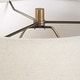 preview thumbnail 5 of 4, Uttermost Bower Matt Black Table Lamp - N/A