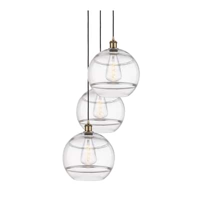 Innovations Lighting 113B-3P-41-19 Rochester Pendant Rochester 3 Light