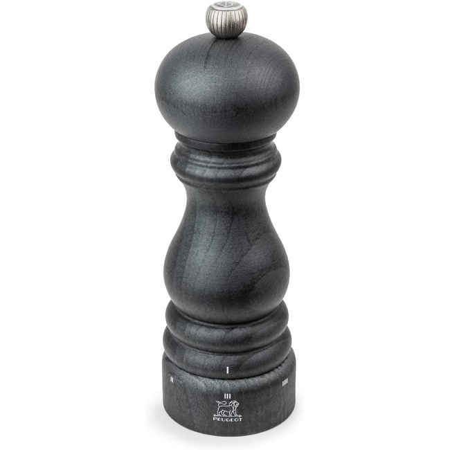 Peugeot Paris u'Select Zirlion Salt Mill, Graphite, 7 inch, Adjustable Grind - Graphite - 1 Piece