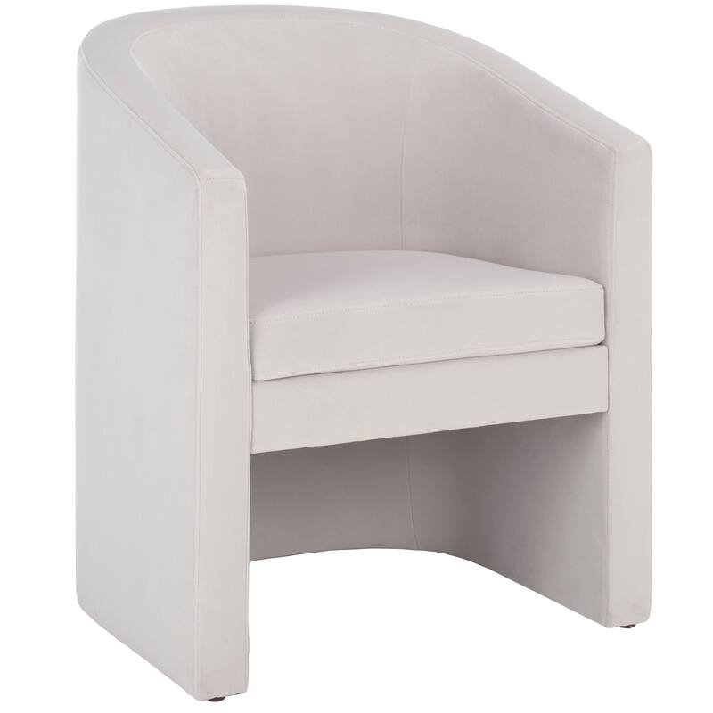 SAFAVIEH Theodosia Barrel Back Accent Chair (Fully Assembled) - W24" x D24" x H30" - 24Wx24Dx30H