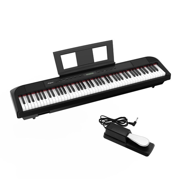 88 Key Weighted Digital Piano with Metal Pedal Bed Bath Beyond 41496041