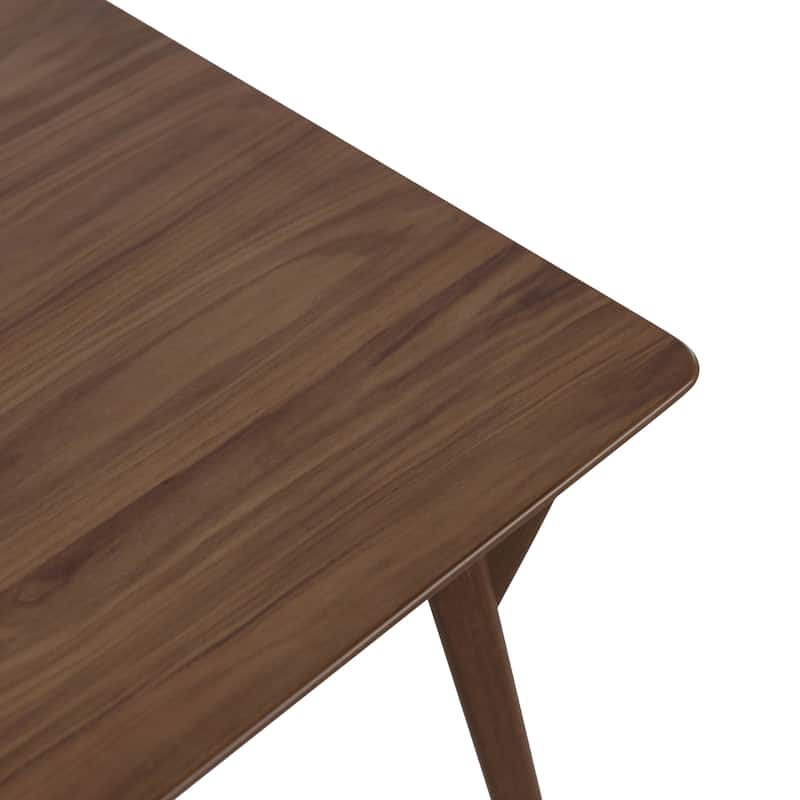 Furniture of America Beck Mid-century Walnut 59-inch Wood Dining Table