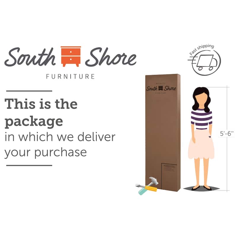 South Shore Step One Essential 6-drawer Double Dresser