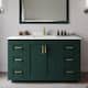 Option Green / Giotto Quartz Top / Brushed Gold Hardware