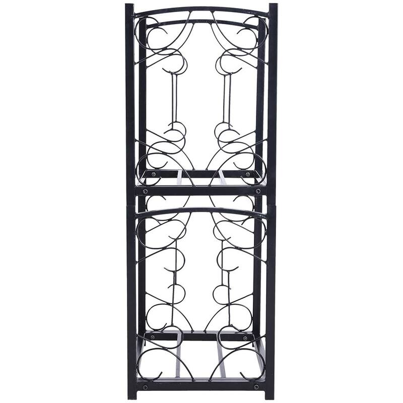 PHI VILLA 19" Firewood Log Rack Wood Storage Holder