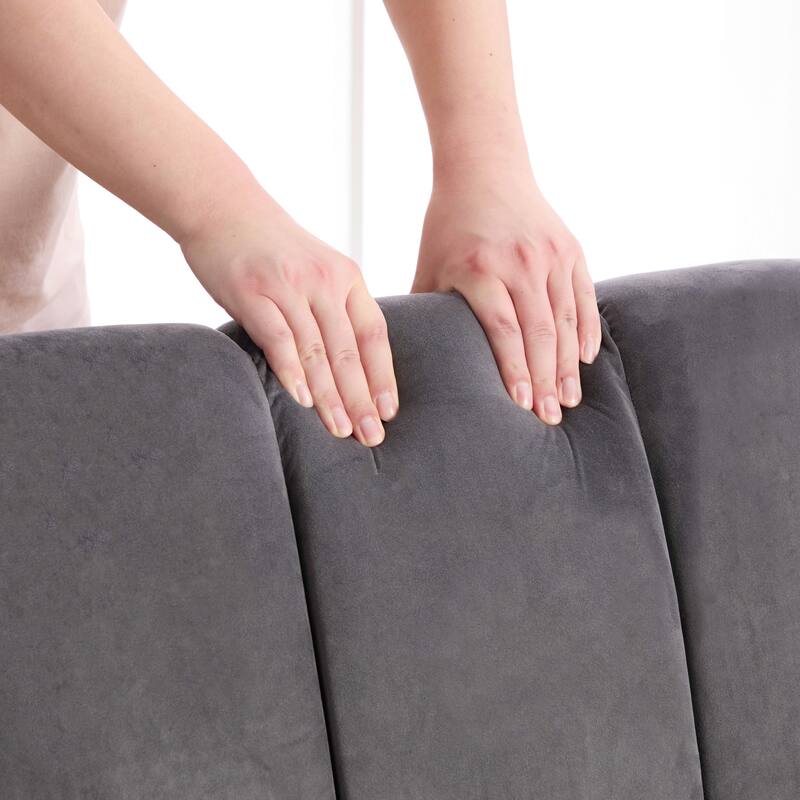 30.7"W 360° Swivel Accent Chair,Modern Upholstered Arm Chair with Metal Base