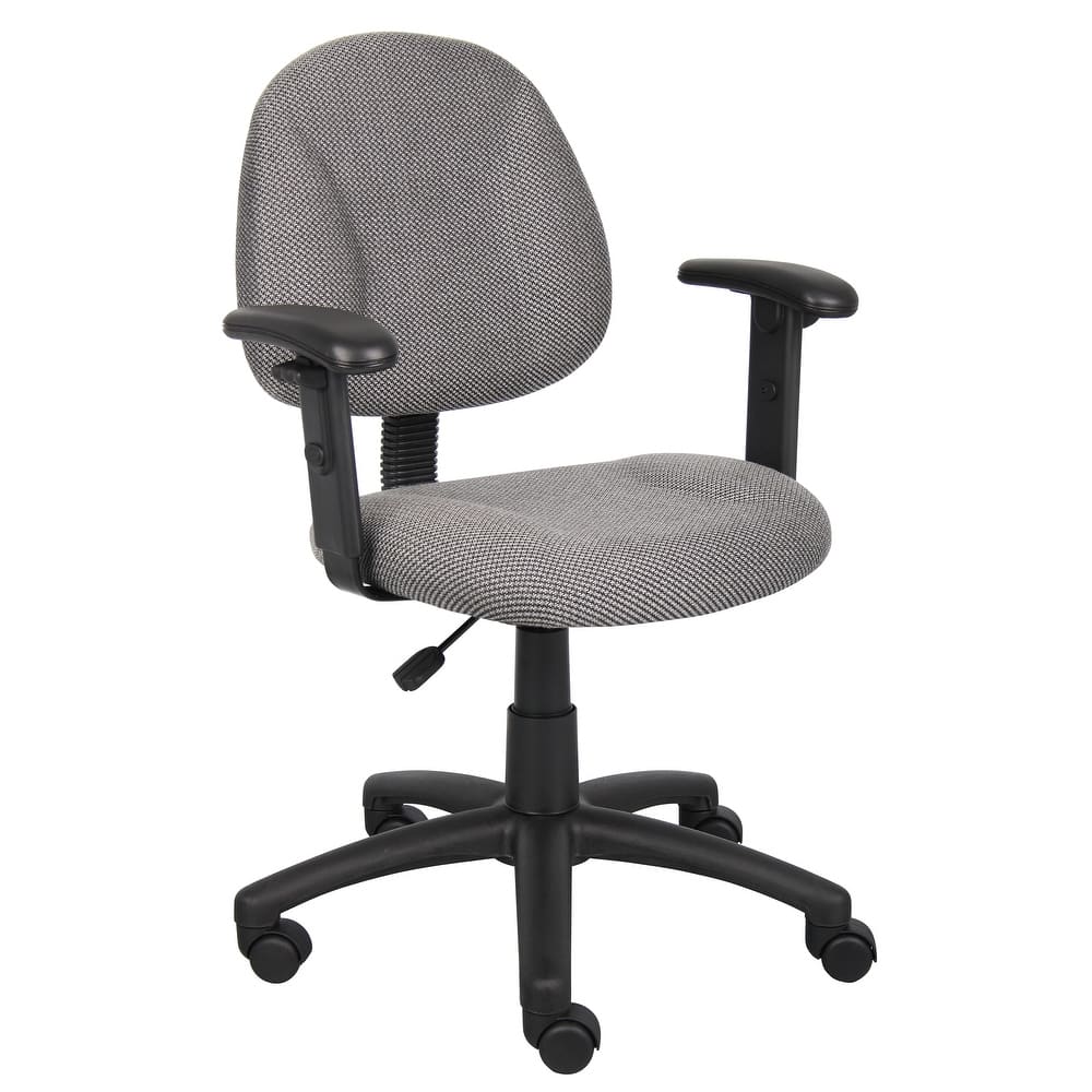 Boss Deluxe Posture Chair with Adjustable Arms