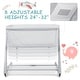preview thumbnail 25 of 29, Babyjoy Baby Side Bedside Sleeper Washable Mattress Height Adjustable