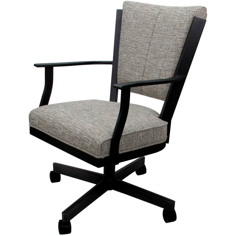 Montana Swivel Metal Dining Caster Chair on Reading Base
