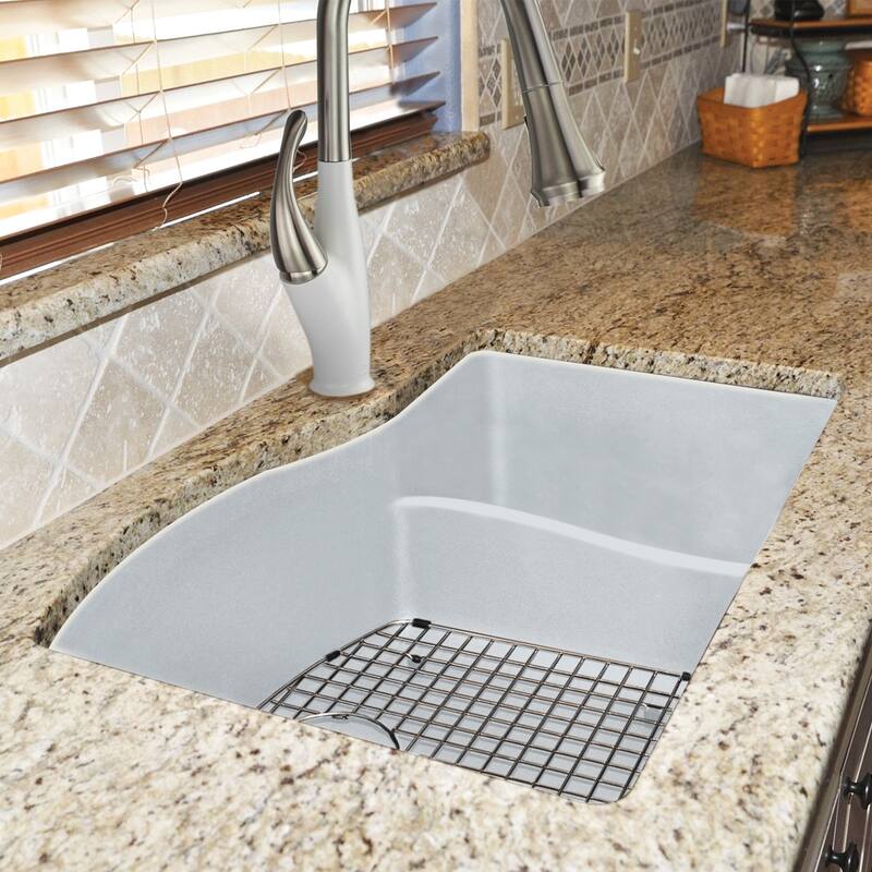 Transolid Aversa SilQ Granite 32-inch Undermount Kitchen Sink