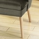 preview thumbnail 16 of 18, Mariposa Mid-century Velvet Accent Chair by Christopher Knight Home