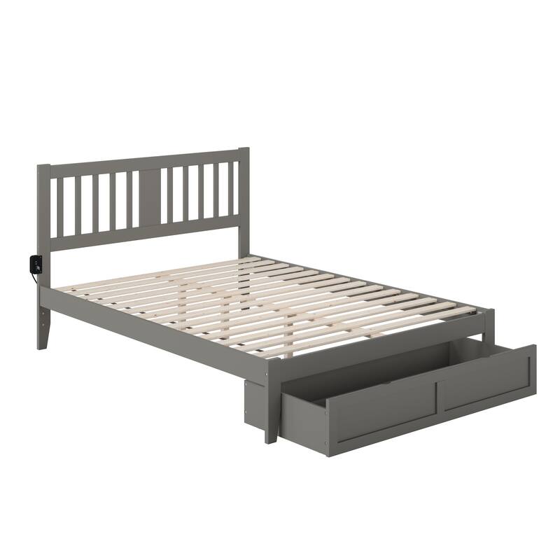 Tahoe Bed with Foot Drawer and USB Turbo Charger